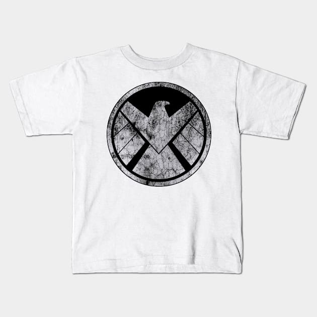 Shield Of Justice Kids T-Shirt by Vitalitee